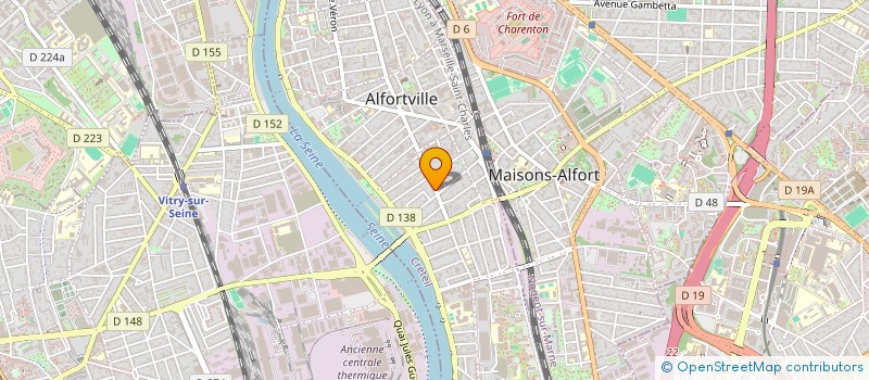 localisation de l'entreprise INDIVISION NABIH SONIA ET SILVA RODRIGO à ALFORTVILLE