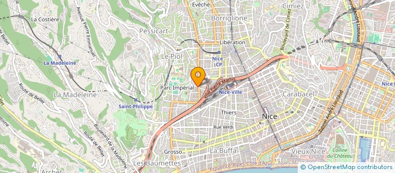 localisation de l'entreprise INDIVISION NACCARI - CAPITAINE à NICE