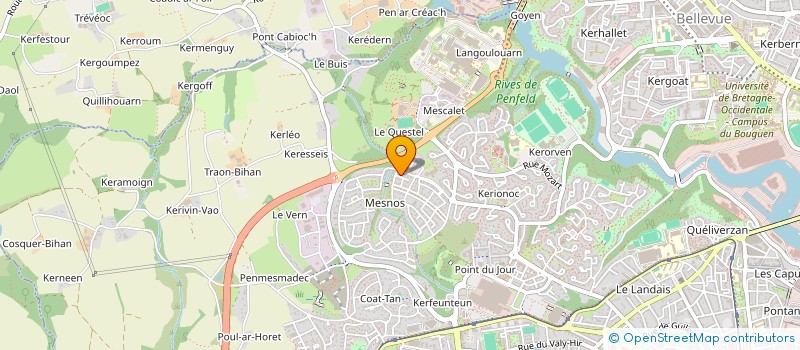 localisation de l'entreprise INDIVISION NACHTERGAELE à BREST