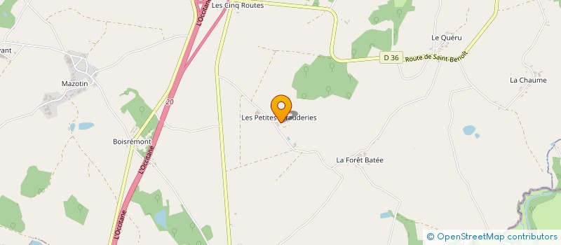 localisation de l'entreprise INDIVISION NADAUD à PARNAC