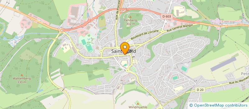 localisation de l'entreprise INDIVISION NAFZIGER  SAINT-AVOLD