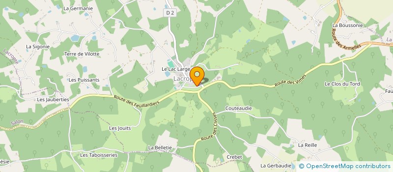 localisation de l'entreprise INDIVISION NARDOU  SANILHAC