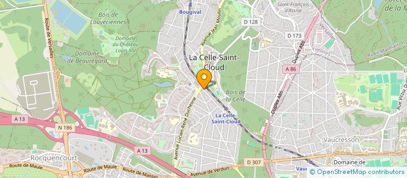 localisation de l'entreprise INDIVISION NASRI  LA CELLE-SAINT-CLOUD