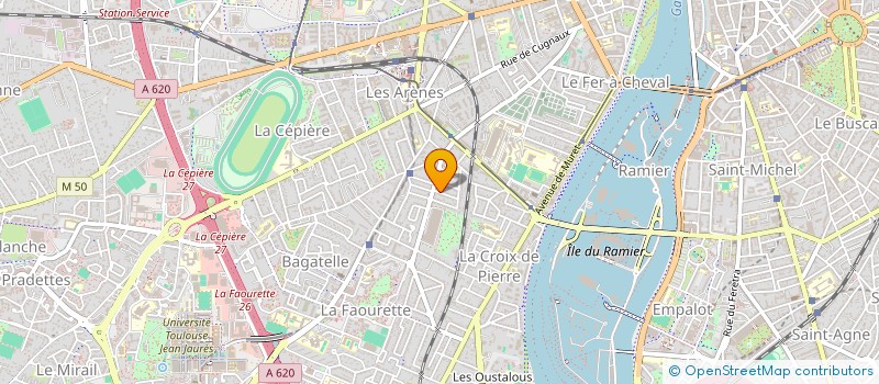 localisation de l'entreprise INDIVISION NASTORG RUMEAU à TOULOUSE