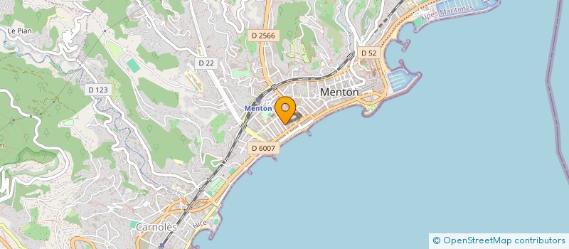 localisation de l'entreprise INDIVISION NATALONI BRIOIT  MENTON