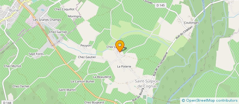 localisation de l'entreprise INDIVISION NAUDIN à VAL-DE-COGNAC