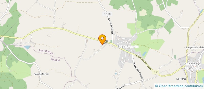 localisation de l'entreprise INDIVISION NAUDIN/VAILLANT  SAINT-ROMAIN