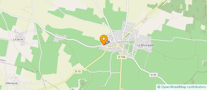 localisation de l'entreprise INDIVISION NAVARRE ROBERT à MAINXE-GONDEVILLE