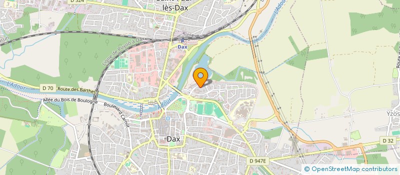 localisation de l'entreprise INDIVISION NECZYFOR à DAX