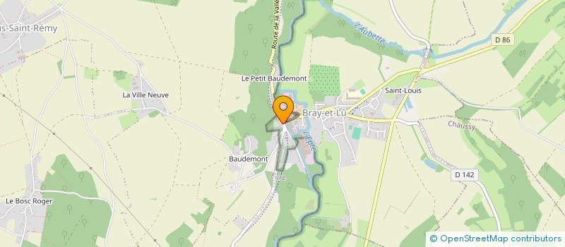 localisation de l'entreprise INDIVISION NEDELLEC GAUER QUENTIN ET MORGANE à BRAY-ET-LU