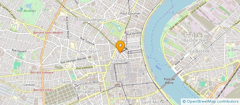 localisation de l'entreprise INDIVISION NEGREVERGNE  BORDEAUX