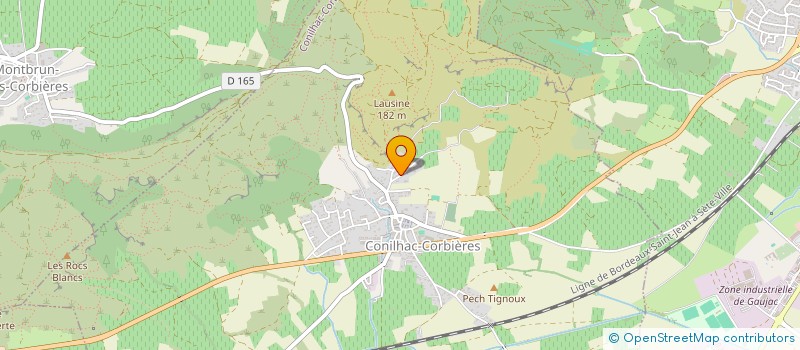 localisation de l'entreprise INDIVISION NEHRBASS  CONILHAC-CORBIERES