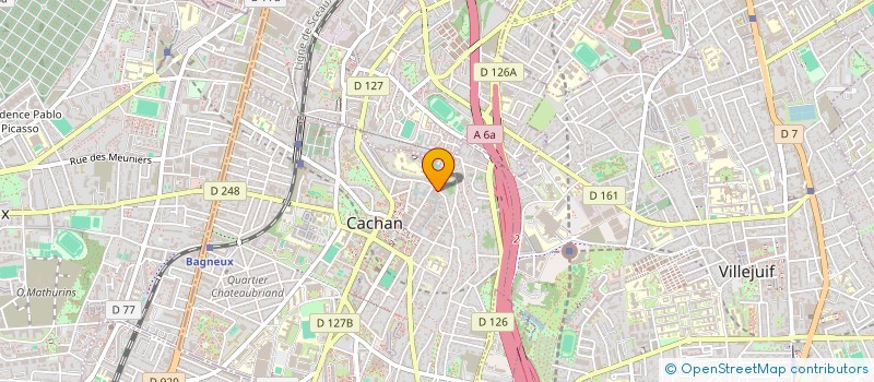 localisation de l'entreprise INDIVISION NEIVA GARNIER  CACHAN