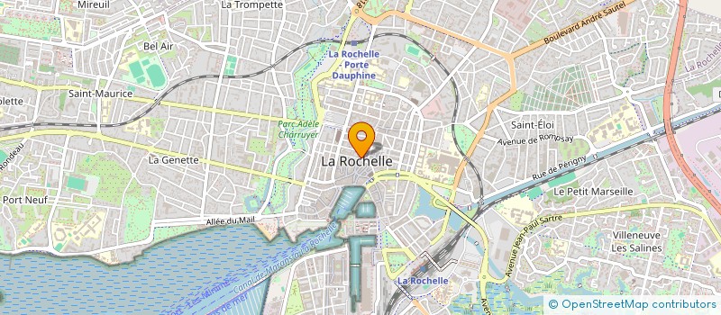 localisation de l'entreprise INDIVISION NGUYEN  - PLAINFOSSE  LA ROCHELLE