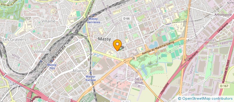 localisation de l'entreprise INDIVISION NIANGADO ET MAGNE  MASSY