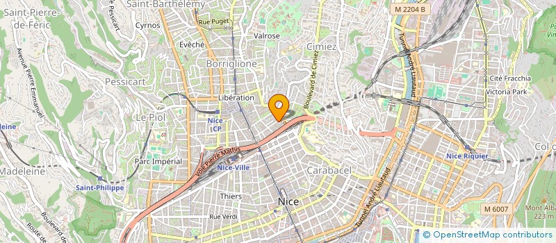 localisation de l'entreprise INDIVISION NICE  NICE