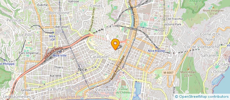 localisation de l'entreprise INDIVISION NICE  NICE