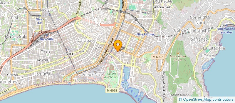localisation de l'entreprise INDIVISION NICE GARIBALDI à NICE