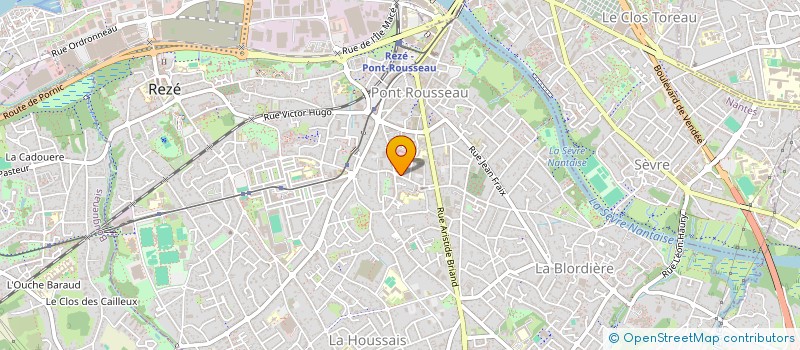 localisation de l'entreprise INDIVISION NICODIS  REZE