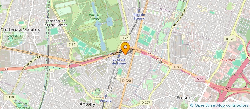 localisation de l'entreprise INDIVISION NICOLAI-MEICLER à ANTONY