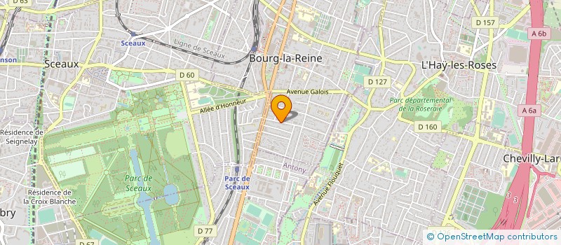 localisation de l'entreprise INDIVISION NICOLAS à BOURG-LA-REINE