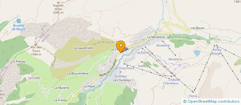 localisation de l'entreprise INDIVISION NICOLAS  LE GRAND-BORNAND