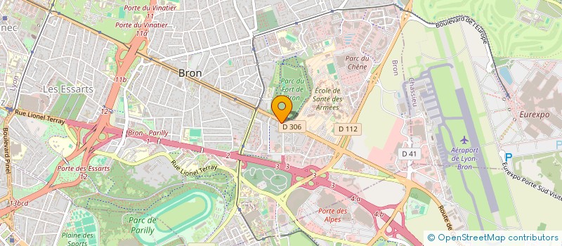 localisation de l'entreprise INDIVISION NICOLAS BOST ANNA KASIMOVA  BRON