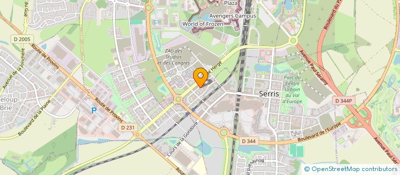 localisation de l'entreprise INDIVISION NICOLAS ET FREDERIQUE COMMENGE  CHESSY