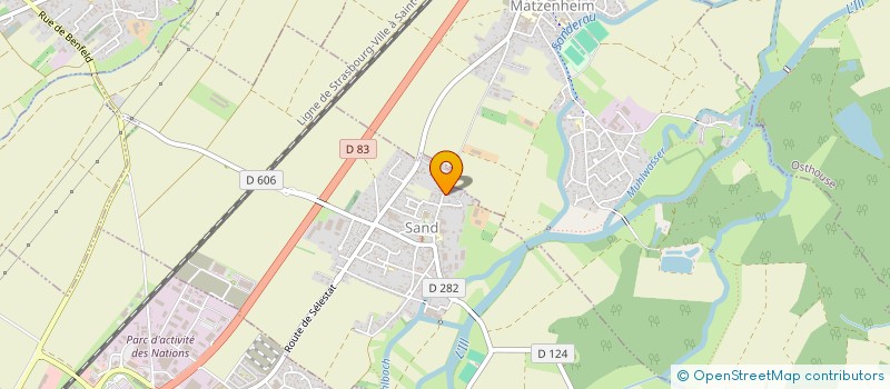 localisation de l'entreprise INDIVISION NICOLAS/GLASSER  SAND