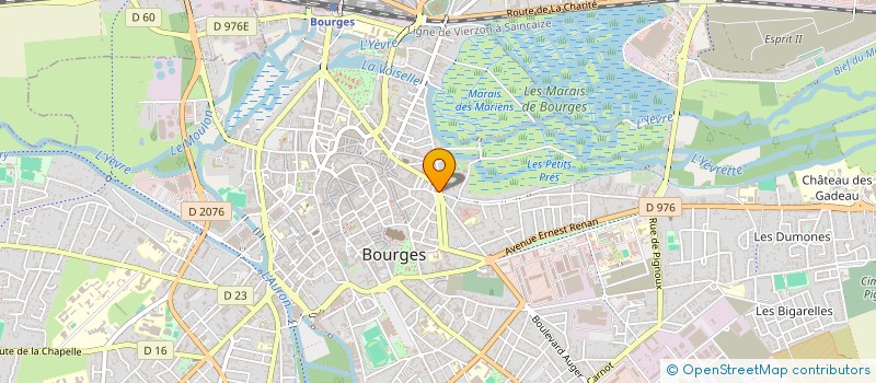 localisation de l'entreprise INDIVISION NICOLLET-AMABLE  BOURGES