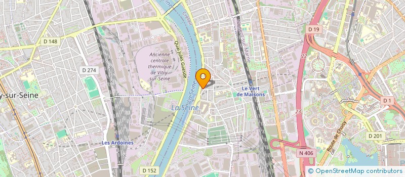 localisation de l'entreprise INDIVISION NIDERKORN à ALFORTVILLE