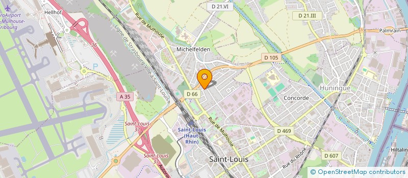 localisation de l'entreprise INDIVISION NIEDER HEINZ à SAINT-LOUIS