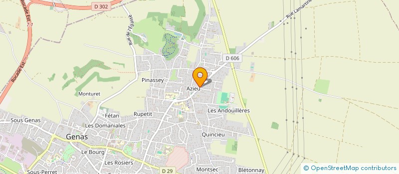 localisation de l'entreprise INDIVISION NIETO-GILOTTE  GENAS