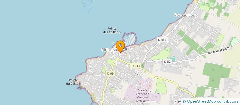 localisation de l'entreprise INDIVISION NIGET MARION ET VALERIE  PIRIAC-SUR-MER