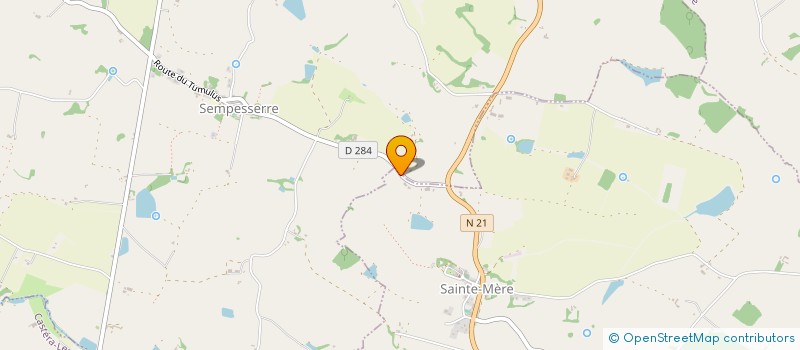 localisation de l'entreprise INDIVISION NIN  SAINTE-MERE