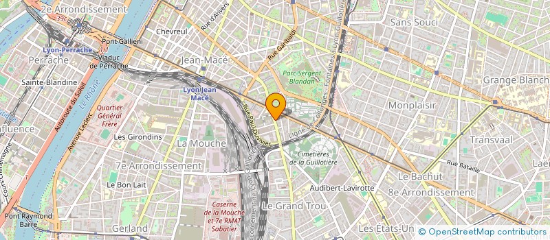 localisation de l'entreprise INDIVISION NINET MERLE  LYON