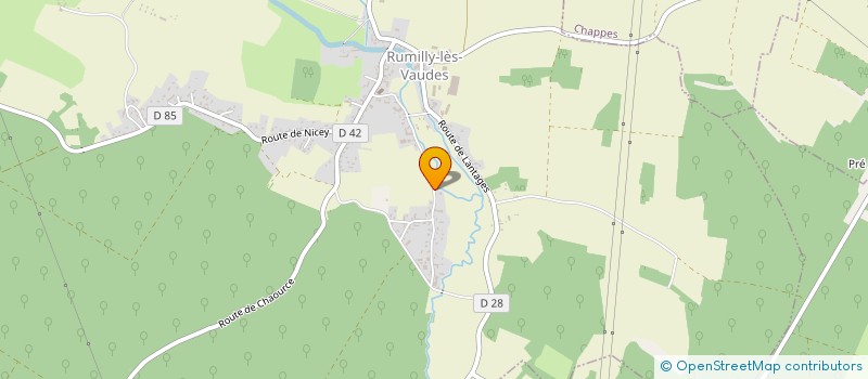localisation de l'entreprise INDIVISION NININO  RUMILLY-LES-VAUDES