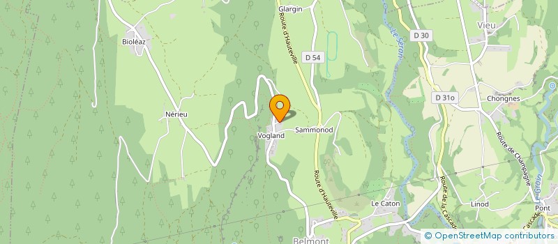 localisation de l'entreprise INDIVISION NIOGRET  HAUT VALROMEY