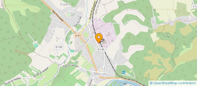 localisation de l'entreprise INDIVISION NIVET TONY -  TOVAR SYLVIA  MERCUES