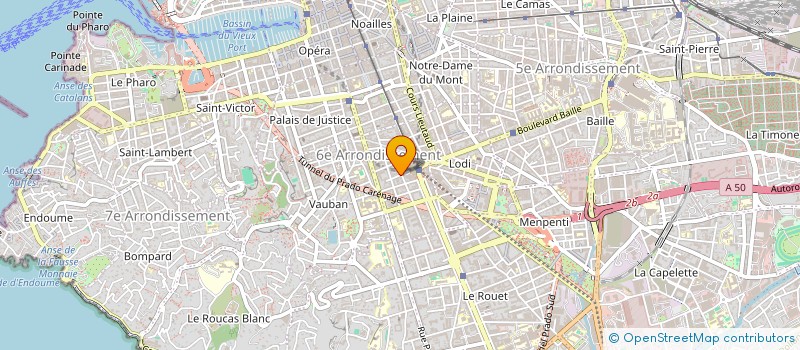 localisation de l'entreprise INDIVISION NIVIERE LOUIS à MARSEILLE