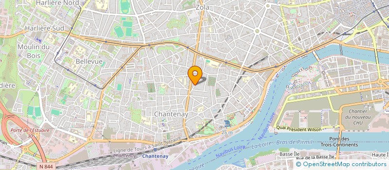 localisation de l'entreprise INDIVISION NIZAN ET RUBEAUX à NANTES