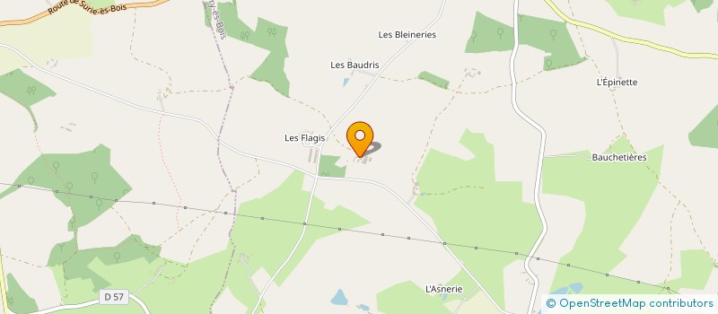 localisation de l'entreprise INDIVISION NIZON BERNARD ET CHRISTIANE  SURY-ES-BOIS