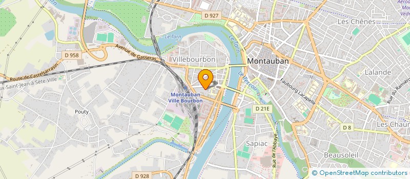 localisation de l'entreprise INDIVISION NKABA / PHILIPON  MONTAUBAN