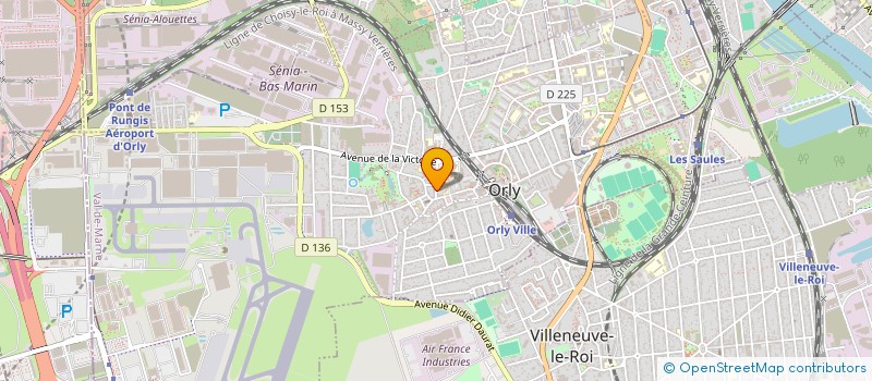 localisation de l'entreprise INDIVISION NOC BRIDE  ORLY