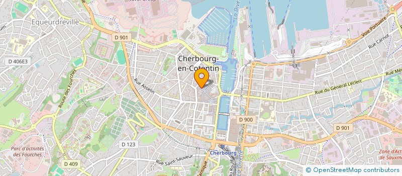 localisation de l'entreprise INDIVISION NOEL  CHERBOURG-EN-COTENTIN