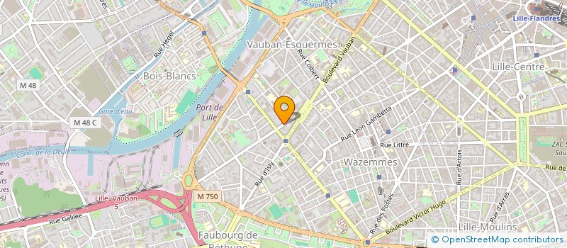 localisation de l'entreprise INDIVISION NOGUERA à LILLE