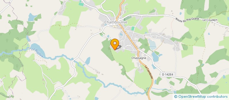 localisation de l'entreprise INDIVISION NOILHETAS  CHAMBOULIVE