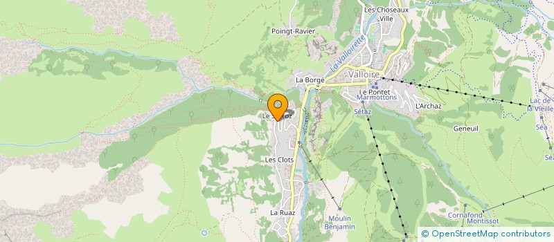 localisation de l'entreprise INDIVISION NORAZ  VALLOIRE