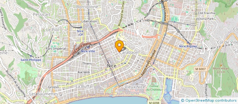 localisation de l'entreprise INDIVISION NORE THEVENON à NICE