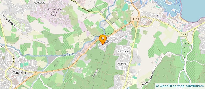localisation de l'entreprise INDIVISION NOTHAN à GRIMAUD